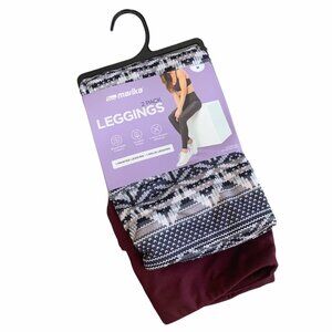 Marika 2 Pack Breathable Athletic Leggings M